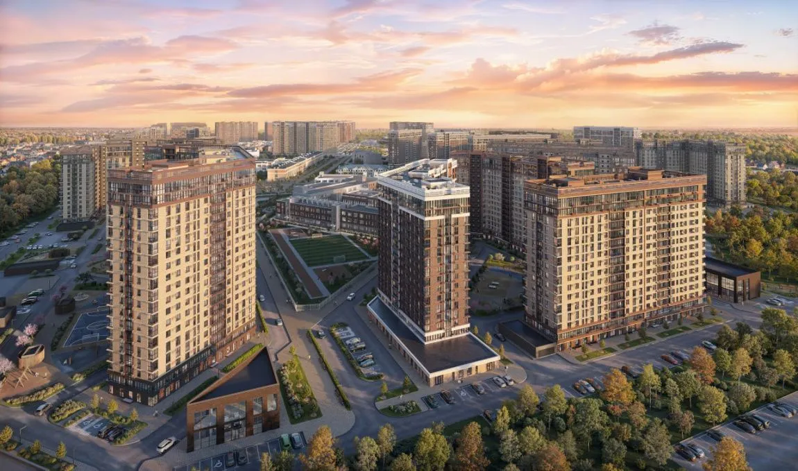 Строительная готовность фитнес-клуба 50 GYM в Dogma park составляет 45%