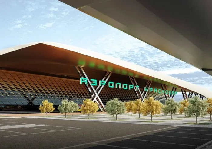 Площадь нового терминала аэропорта в Краснодаре превысит 80 тысяч квадратных метров