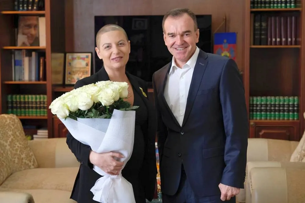 Вениамин Кондратьев вручил главреду RT Маргарите Симоньян звание «Почетный гражданин города Краснодара»