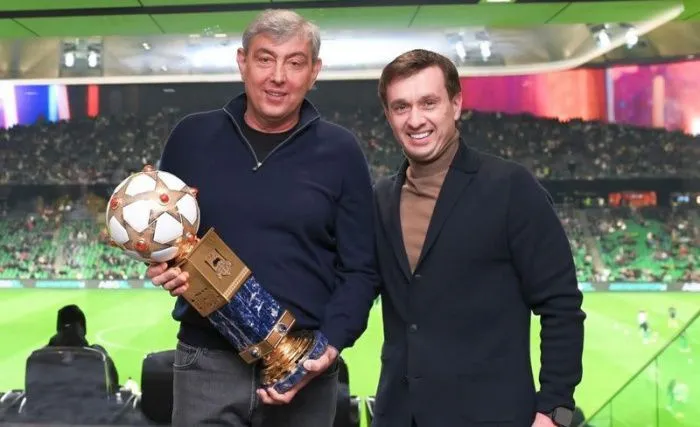 Краснодарский бизнесмен Сергей Галицкий награжден за вклад в развитие футбола