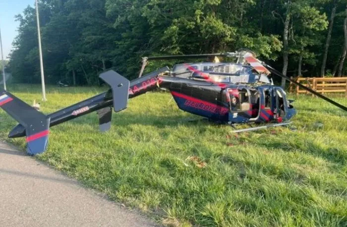 В Адыгее возбудили уголовное дело после жесткой посадки вертолета