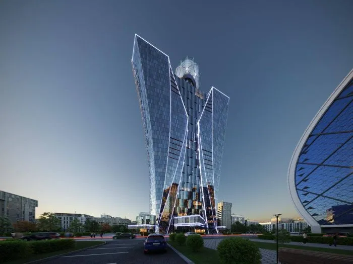 В Грозном появится 35-этажный жилой дом в форме «джигита»