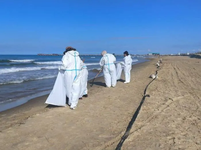 В Анапе обнаружены новые выбросы мазута