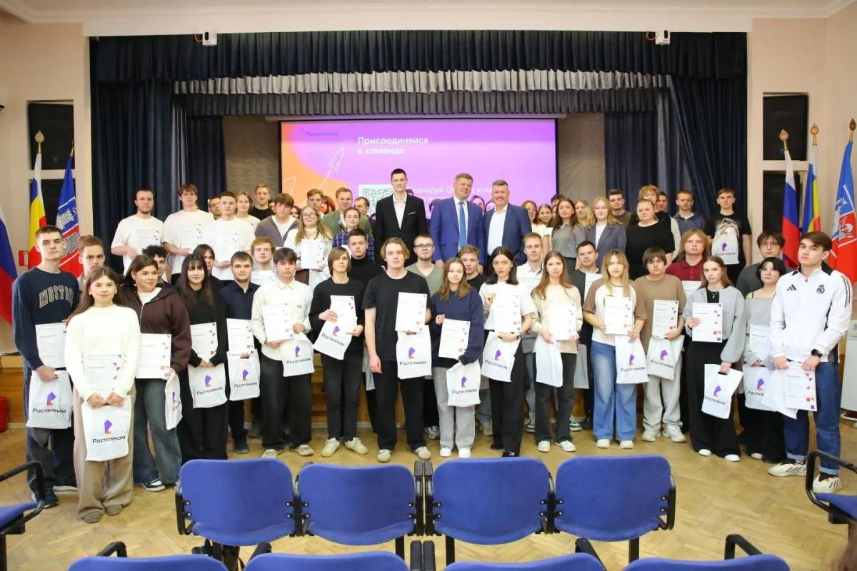 «Первый пошел»: состоялся выпуск студентов профильных классов «Ростелекома» в ростовском колледже связи и информатики