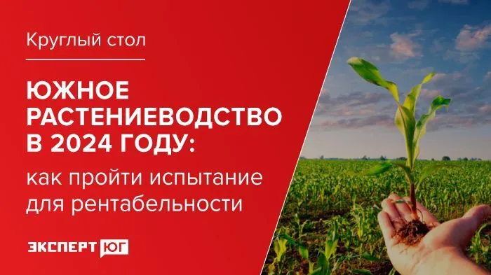  Круглый стол «Южное растениеводство в 2024 году: как пройти испытание для рентабельности»
