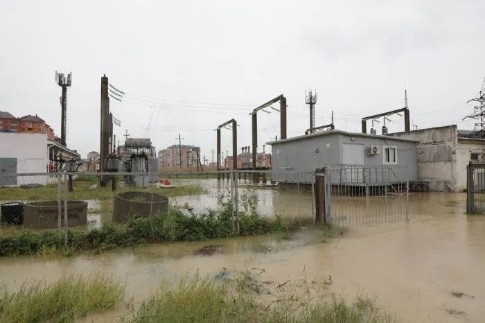 Аномальные дожди затопили улицы Дагестана