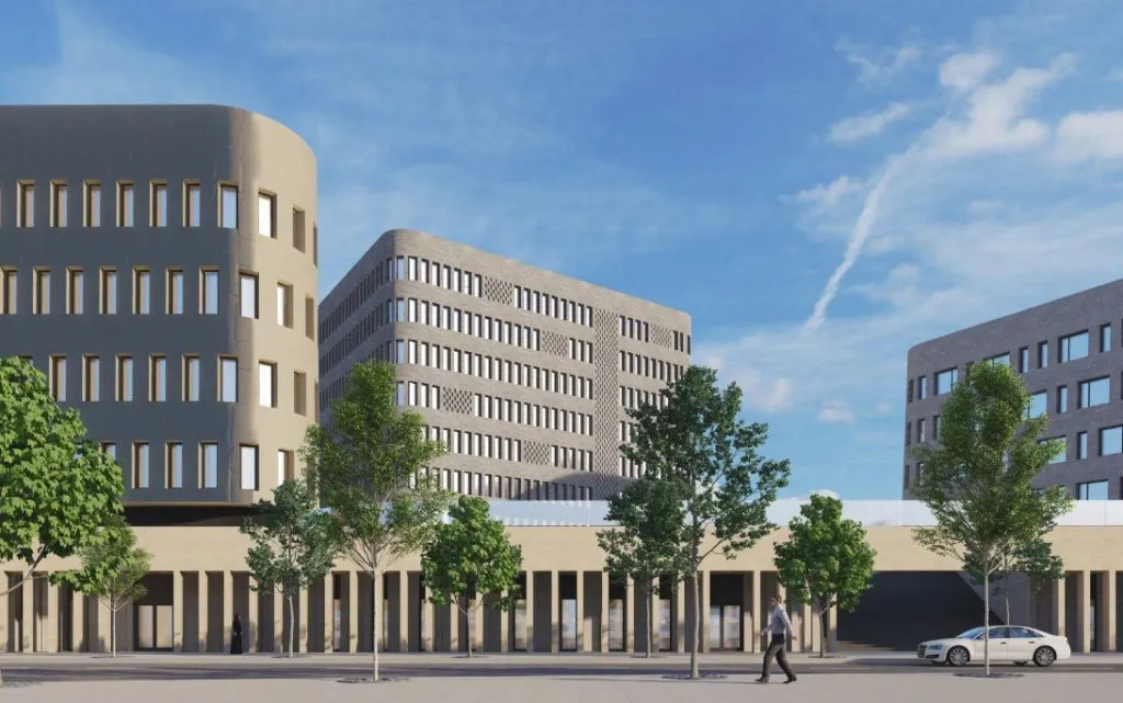 Офисный квартал в Назрани // Визуализация: мастер-план Магасско-Сунженской агломерации