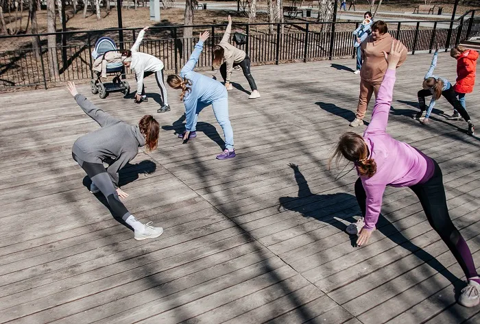 Тренировки на свежем воздухе Тренировки на свежем воздухе