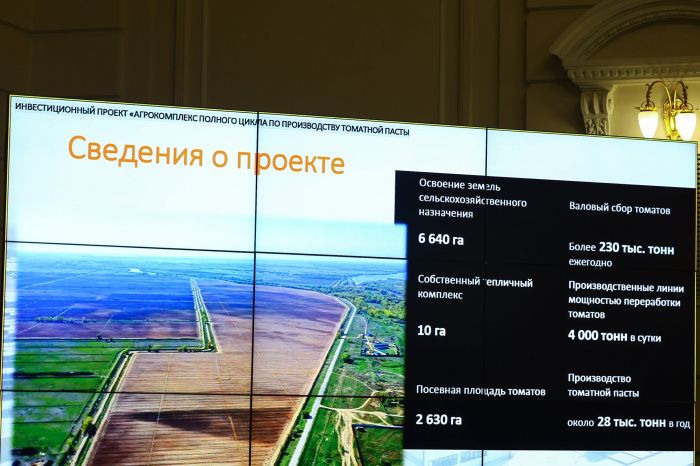 Завод по выпуску томатной пасты построят в Астраханской области за 8 млрд рублей Завод по выпуску томатной пасты построят в Астраханской области за 8 млрд рублей