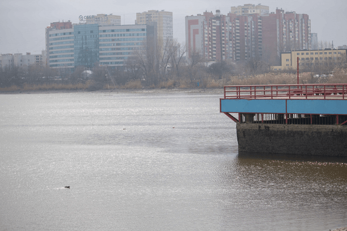 На Северном водохранилище Ростове понизили уровень воды из-за ремонтных работ На Северном водохранилище Ростове понизили уровень воды из-за ремонтных работ