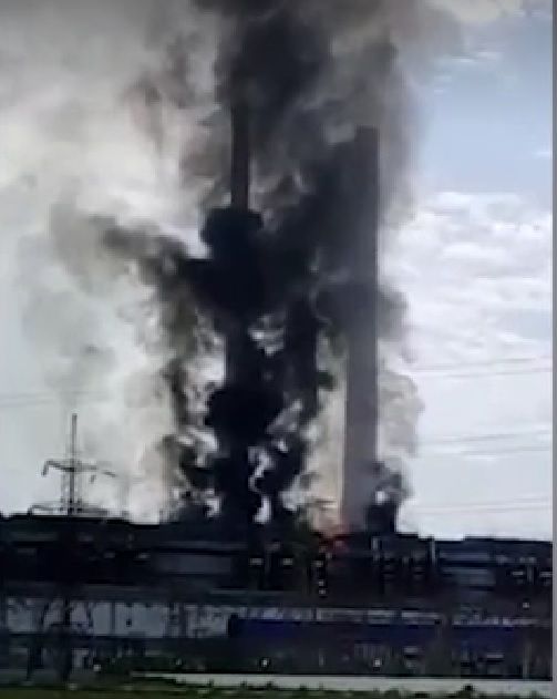 Три человека пострадали в результате пожара на Новочеркасской ГРЭС в Ростовской области