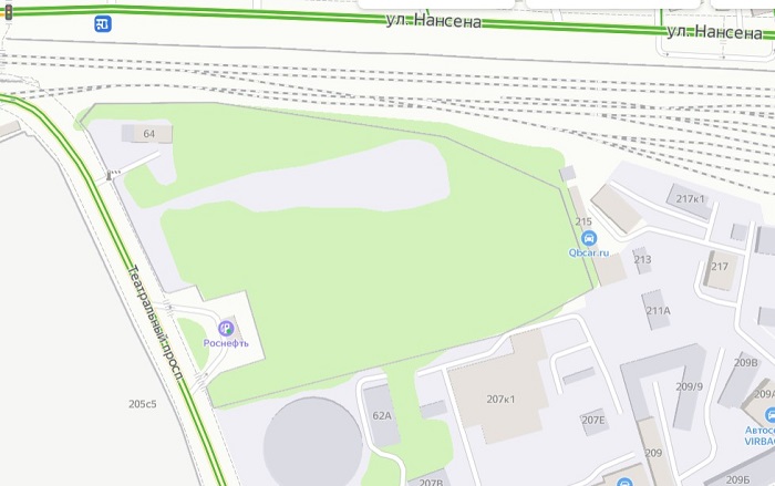 Более 3,3 га земли на просп. Театральном в Ростове могут отдать под застройку Более 3,3 га земли на просп. Театральном в Ростове могут отдать под застройку
