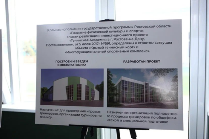 В парке Островского в Ростове построят спортивный комплекс для занятий теннисом В парке Островского в Ростове построят спортивный комплекс для занятий теннисом