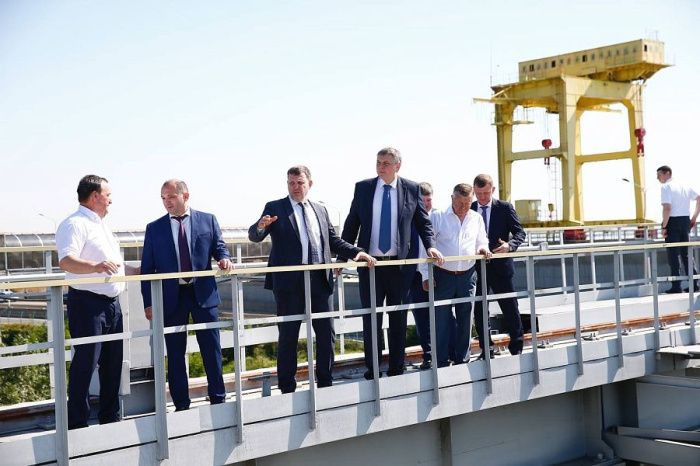 Представители власти Адыгеи и Кубани проверили систему безопасности на Краснодарском водохранилище Представители власти Адыгеи и Кубани проверили систему безопасности на Краснодарском водохранилище