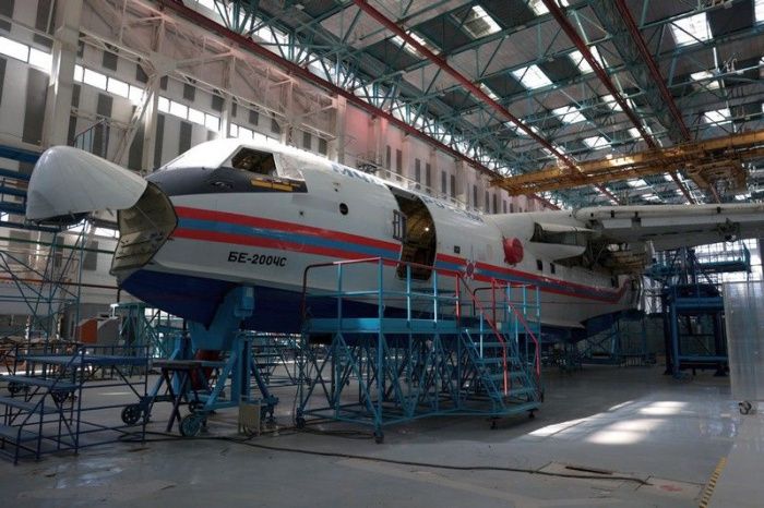 Донской самолет-амфибию Бе-200 оснастят отечественным двигателем