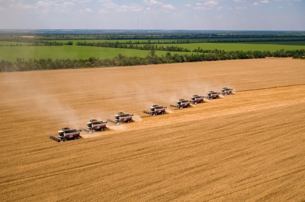 В Агрохолдинге «СТЕПЬ» собран рекордный урожай – 2 млн тонн