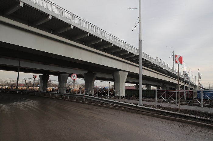 Реконструкция путепровода на ул. Малиновского в Ростове-на-Дону завершена досрочно