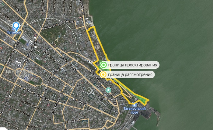 Пушкинскую набережную в Таганроге реконструируют Пушкинскую набережную в Таганроге реконструируют