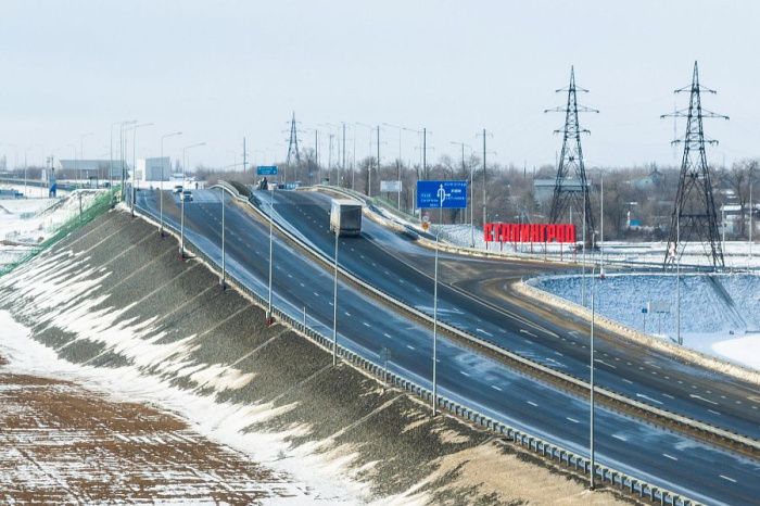 В Волгограде открыли новый путепровод на участке транспортного коридора «Север – Юг» В Волгограде открыли новый путепровод на участке транспортного коридора «Север – Юг»