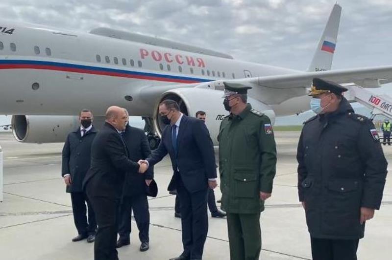 Глава правительства РФ Михаил Мишустин и четыре федеральных министра прибыли в Дагестан Глава правительства РФ Михаил Мишустин и четыре федеральных министра прибыли в Дагестан