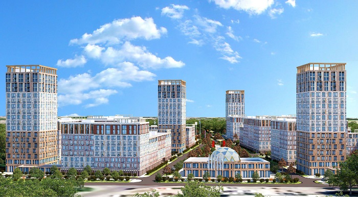 Новый жилой комплекс появится в Александровке. Малоэтажная застройка со школой, детским садом, парком и спортивным центром.