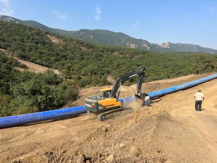 В Дагестане дан старт строительству магистрального водовода «Чиркей – Махачкала – Каспийск»