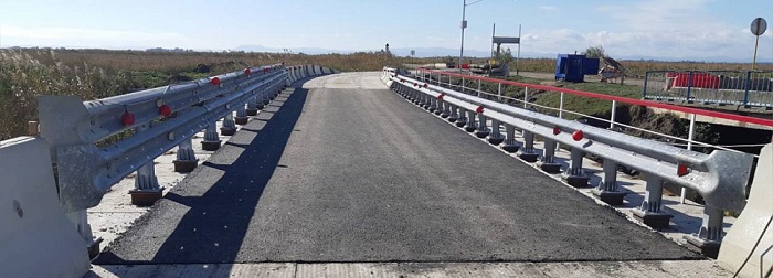 В Абинском районе Кубани открыли мост через реку Аушедз В Абинском районе Кубани открыли мост через реку Аушедз