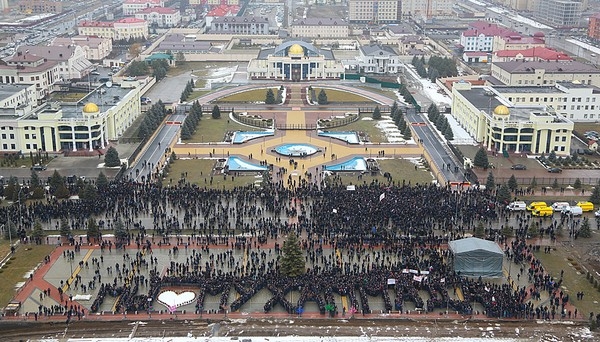 "Мы любим Мухаммеда": митинг против экстремизма прошел в Ингушетии