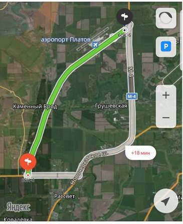 МТС улучшила качество связи на подъездной трассе к Платову