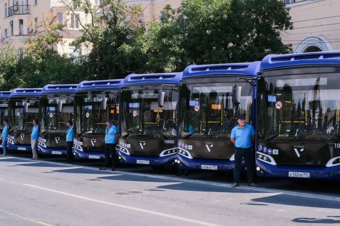 Астраханская область получила первую партию новых автобусов Астраханская область получила первую партию новых автобусов