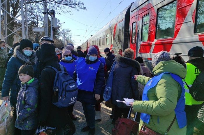 Границу Ростовской области пересекли уже более 1,1 млн беженцев из Украины, ДНР и ЛНР