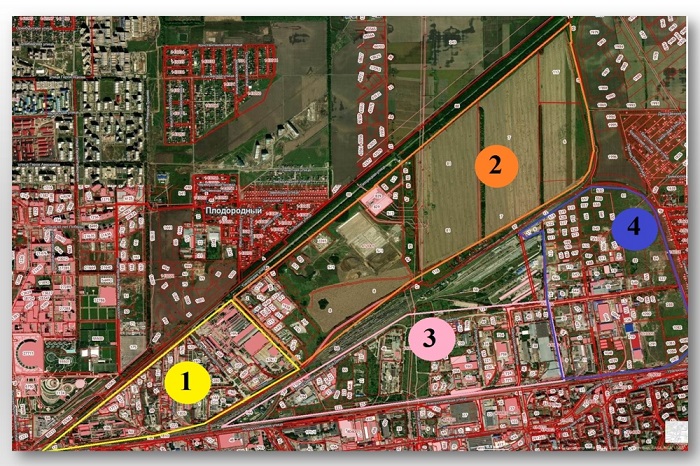 В Краснодаре планируют создать промзону площадью 800 га