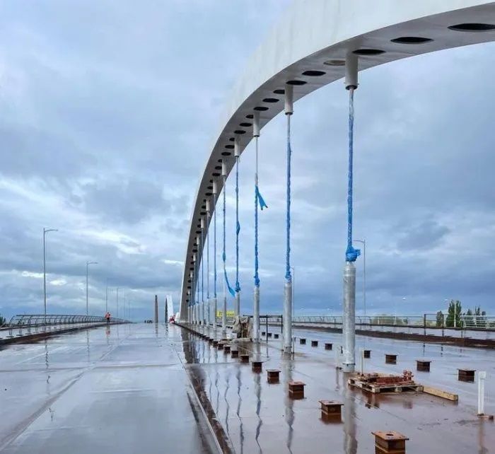 Автомобильное движение по дублеру Яблоновского моста запустят в конце ноября