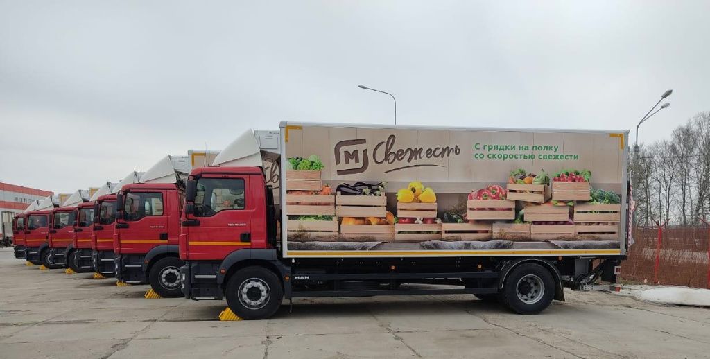 Лидеры рынка ритейла активно развивают собственные автопарки и постепенно вытесняют независимых перевозчиков, считает Виктор Ткач // Фото: пресс-служба «Магнит»