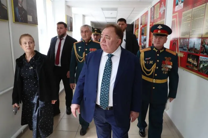На базе Ингушского государственного университета открыли военный учебный центр На базе Ингушского государственного университета открыли военный учебный центр