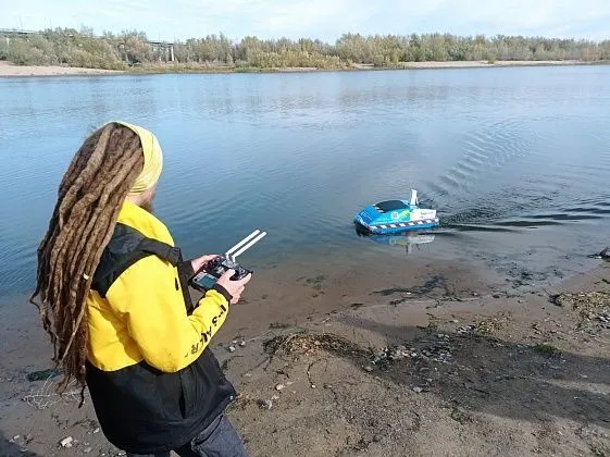 В Волгоградской области тестируют беспилотник, оценивающий уровень загрязнения водоемов