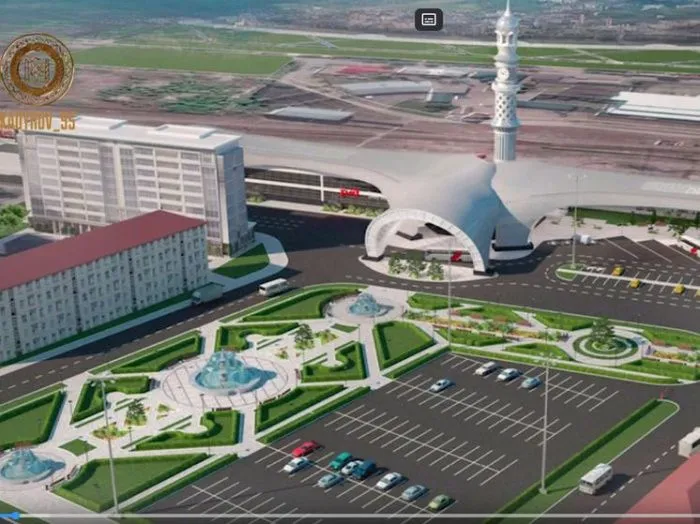 В Грозном построят новый железнодорожный вокзал в виде летящей птицы