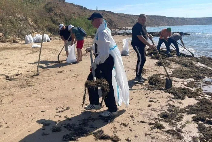 Под Анапой обнаружены новые выбросы нефтепродуктов Под Анапой обнаружены новые выбросы нефтепродуктов