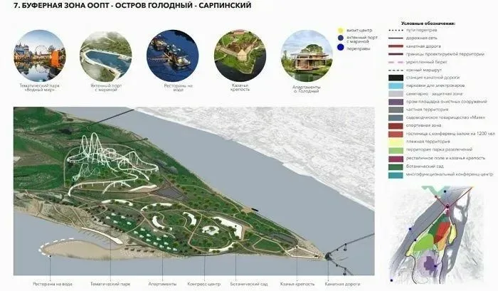Создание туристической зоны на островах рядом Волгоградом обойдется в 100 млрд рублей