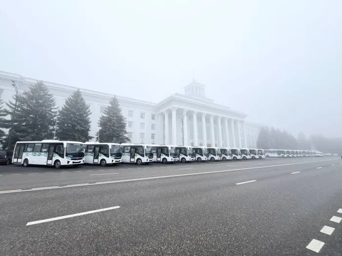 Автопарк общественного транспорта Кабардино-Балкарии пополнили 44 современных автобуса