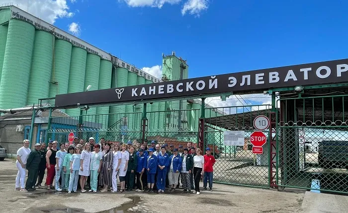 Каневской элеватор отметил столетие Каневской элеватор отметил столетие