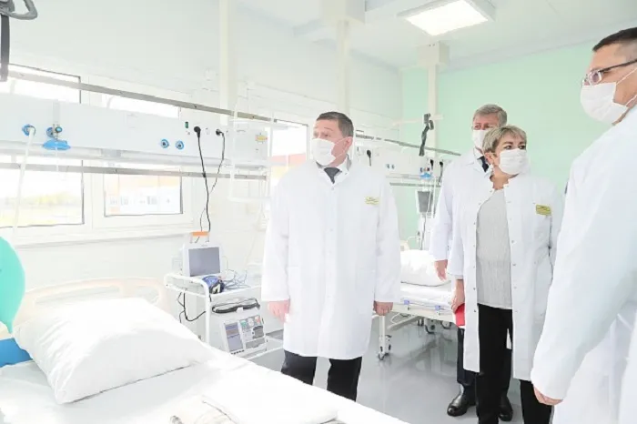 Ультрасовременную инфекционную больницу открыли в Волгоградской области
