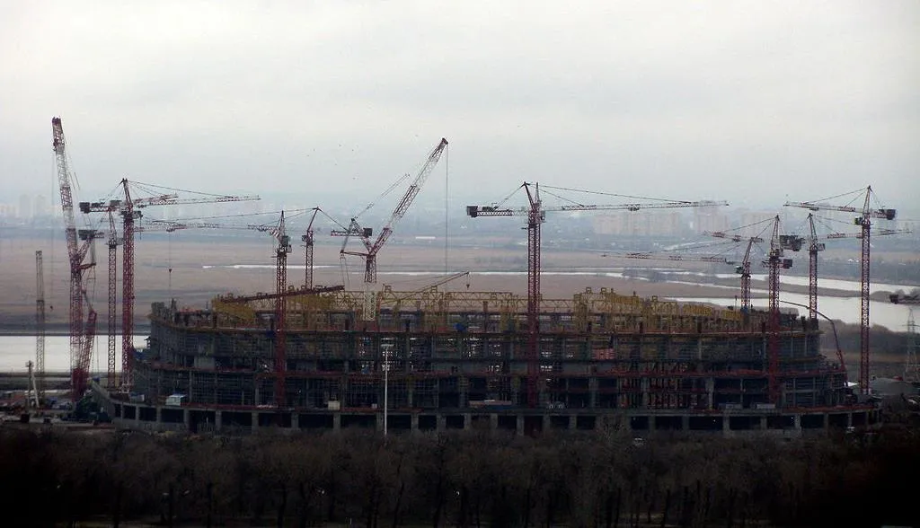 Строители «Ростов-Арены» повторили забастовку прошлого года Строители «Ростов-Арены» повторили забастовку прошлого года
