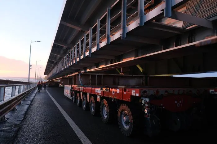 Восстановить автодорожную часть Крымского моста планируют в марте Восстановить автодорожную часть Крымского моста планируют в марте