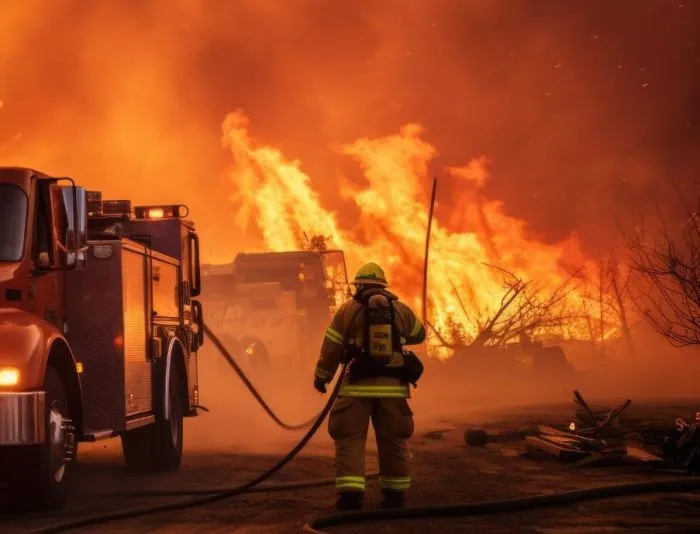 Крупный пожар ликвидировали в лесничестве Ростовской области