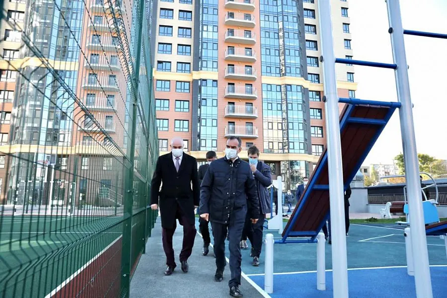Глава Кубани проинспектировал стройплощадки Новороссийска Глава Кубани проинспектировал стройплощадки Новороссийска