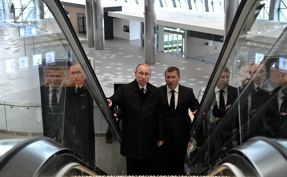В Симферополе построили новый терминал международного аэропорта за 32 млрд рублей В Симферополе построили новый терминал международного аэропорта за 32 млрд рублей