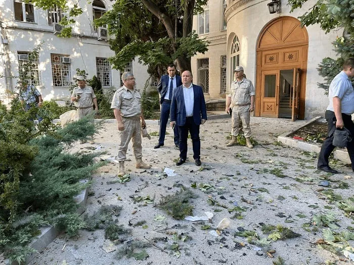 Сенатор от Крыма назвала атаку на штаб Черноморского флота в Севастополе терактом Сенатор от Крыма назвала атаку на штаб Черноморского флота в Севастополе терактом