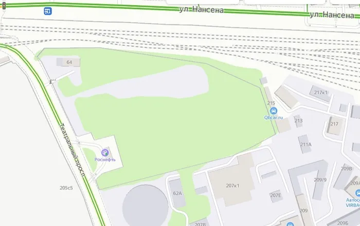 Более 3,3 га земли на просп. Театральном в Ростове могут отдать под застройку Более 3,3 га земли на просп. Театральном в Ростове могут отдать под застройку
