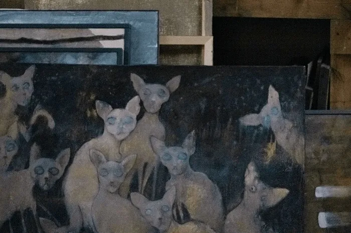 Кошки Елена Лапко.jpg Кошки Елена Лапко.jpg